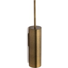 System Banyo Aksesuarları Duvara Monte Klozet Fırçası Antik 422x91x80 mm