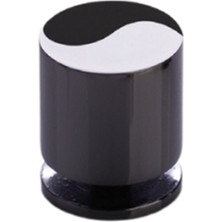 System 1956 Tek Delikli Kulp Füme Renk 17 mm