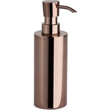 System Banyo Aksesuarları Tezgah Üstü Sıvı Sabunluk 250 Ml Rose Renk 189X60X93 Mm