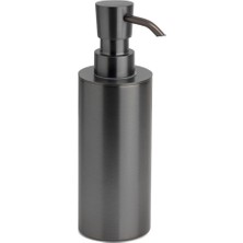 System Banyo Aksesuarları Tezgah Üstü Sıvı Sabunluk 250 Ml Füme Renk 189X60X93 Mm