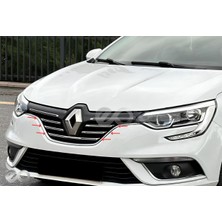 Ebal Oto Renault Megane 4 (Hb) Krom Ön Panjur 5 Prç. 2016-2021 P. Çelik