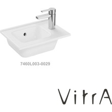 VitrA Mia 40 cm Etajer Uyumlu Lavabo 7460L003-0029