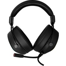 Throne Zen Aura Hi-Fi 7.1 Surround 50MM Sürücü Enc Mikrofon (Gürültü Engelleyici) USB Rgb Gaming Oyuncu Kulaklığı - Siyah