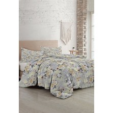 Çift Kişilik Sık Dokuma Pamuk Saten 3D Özel Tasarım Roses Luxury Nevresim Takımı