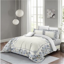 Çift Kişilik Sık Dokuma Pamuk Saten 3D Özel Tasarım Cool Soft Nevresim Takımı