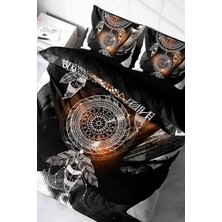 Doğal Pamuk Çift Kişilik 3D Digital Dream Feather Nevresim Takımı