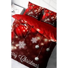 Çift Kişilik Sık Dokuma Pamuk Saten 3D Özel Tasarım Ny Flake Nevresim Takımı