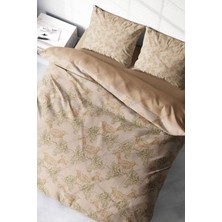 Çift Kişilik Sık Dokuma Pamuk Saten 3D Özel Tasarım Bird Desing Nevresim Takımı