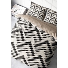 Doğal Pamuk Çift Kişilik 3D Digital Örgü1 Nevresim Takımı