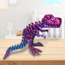 Mooiebaby's Sevimli Iskelet Trex - Hareketli Organik Oyuncak - 3D Baskı - Dinazor