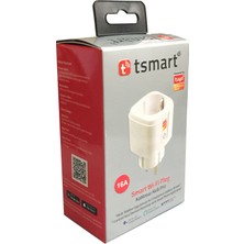 Tsmart Home Kablosuz Akıllı WIFI Priz 16A Amper Tuya Destekli