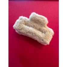 Milena Istanbul Peluş Dikdörtgen Mandal Toka