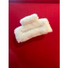 Milena Istanbul Peluş Dikdörtgen Mandal Toka