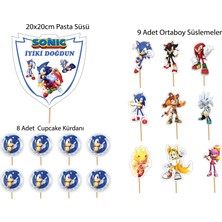 Kozalak Tasarım Pasta Süsü Sonic Konsept