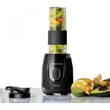 Karaca Blendfit ve Go Duo Çift Hazneli Personal Kişisel Smoothie Blender Black