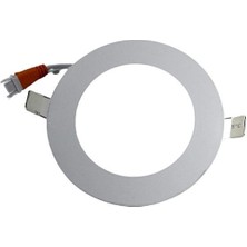 Sıvaaltı Beyaz (Gömme) LED Panel-Spot Lamba Işık GÜCÜ:6W Dış Çap:12 cm Delik Çap:10,5 cm