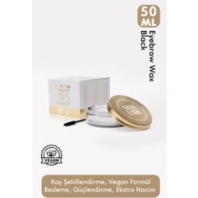 NISHLADY Kaş Şekillendirici Wax - Siyah 50 ml