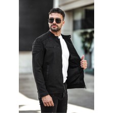 Erkek Dar Kesim Süet Ceket