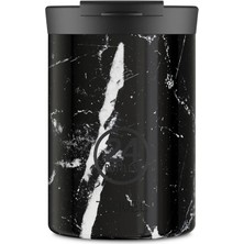 24 Bottles Travel Tumbler Black Marble Termos Kupa 350 ml