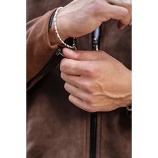 Gm Giyimarket Erkek Siyah Dar Kesim Süet Ceket