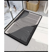 Chilai Home Melyna Gri 60 x 100 Banyo Paspası Djt