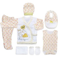 Chery Sarı 7'li Bebek Hastane Çıkış Seti