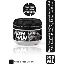 NISHMAN Böğürtlen Özlü El, Yüz Ve Vücut Kremi 300 ml