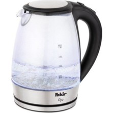 Fakir Ojo Cam Su Isıtıcı Kettle - Siyah