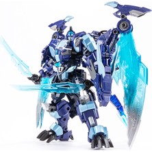 Toyworld Transformers Küçük Ölçekli Mavi Ejderha Figürü Maket Koleksiyon Oyuncakları 16CM (Yurt Dışından)