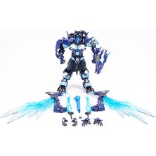 Toyworld Transformers Küçük Ölçekli Mavi Ejderha Figürü Maket Koleksiyon Oyuncakları 16CM (Yurt Dışından)