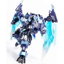 Toyworld Transformers Küçük Ölçekli Mavi Ejderha Figürü Maket Koleksiyon Oyuncakları 16CM (Yurt Dışından)