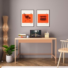 Bimossa Viya S7510 Çalışma Masası Safir-Tarçın