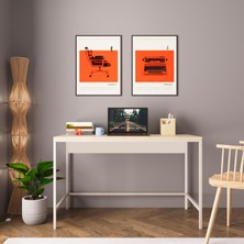 Bimossa Viya S7511 Çalışma Masası Safir-Kumtaşı