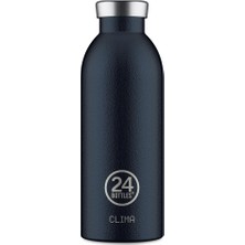 24 Bottles Clima Bottle Rustic Deep Blue Termos 500 ml