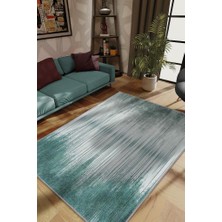 Homshtag Küçük Şeyler Gri Mavi Renkli Halı Çizgili Gölgeli Oturma Odası Halısı Minimal Salon Halı