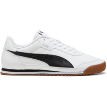 Erkekler İçin Puma Turino II Beyaz Sneaker Ayakkabı Nefes Alabilir Yapı ile Koşu ve Yürüyüş İçin İdeal 39745202