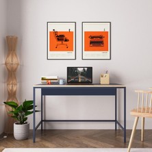 Bimossa Viya S7512 Çalışma Masası Safir-Deep