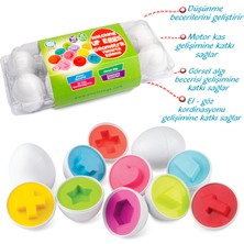 Circle Toys Geometrik Yumurta Eşleme Oyunu 10'lu