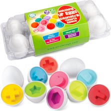 Circle Toys Geometrik Yumurta Eşleme Oyunu 10'lu