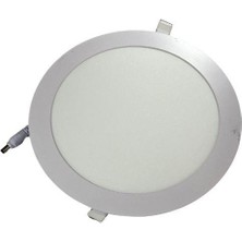 Sıvaaltı Beyaz (Gömme) LED Panel-Spot Lamba Işık GÜCÜ:18W Dış Çap:22 cm Delik Çap:20,5 cm