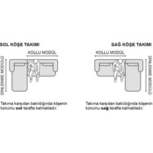 Moda Köşe Koltuk Takımı
