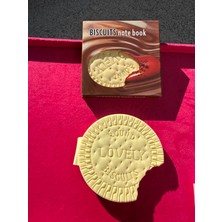 Milena Istanbul Bisküvi Şeklinde Kokulu Not Defteri