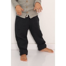 Cuckoo Cotton Müslin Pantolon Çocuk - 4 Kat Müslin Kumaş