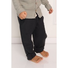 Cuckoo Cotton Müslin Pantolon Çocuk - 4 Kat Müslin Kumaş