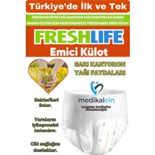 Freshlife Külotlu Hasta Bezi Yetişkin Emici Külotlu Hasta Bezi XLarge (Extra Büyük Boy) 60 Adet 2 Paket