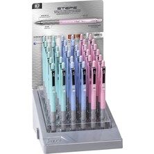 Serve Steps Mekanik Kurşun Kalem Pastel 0.7mm 36'lı Stand