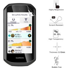 Rova Garmin Edge 1050 Gps Uyumlu 2 Adet Ön Body Şeffaf Ultra Ekran Koruyucu Nano Jelatin