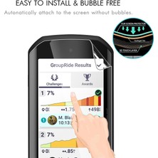 Rova Garmin Edge 1050 Gps Uyumlu 2 Adet Ön Body Şeffaf Ultra Ekran Koruyucu Nano Jelatin
