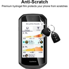 Rova Garmin Edge 1050 Gps Uyumlu 2 Adet Ön Body Şeffaf Ultra Ekran Koruyucu Nano Jelatin