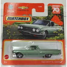 Matchbox Match.. 70 Years 1:64 1960 Chevy El Camino ( Küçük Boy Metal Araba)